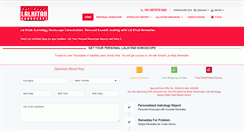 Desktop Screenshot of lalkitabhoroscope.com